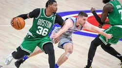 Boston Celtics vs. Detroit Pistons juegan por una nueva fecha de la NBA este domingo (Getty Images)
