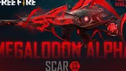 Garena lanza su nueva arma Legendaria de Free Fire: Megalodon Alpha