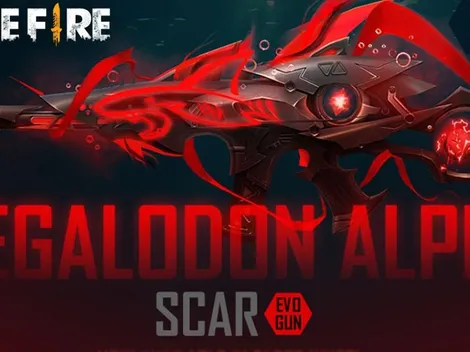 Garena lanza su nueva arma Legendaria de Free Fire: Megalodon Alpha