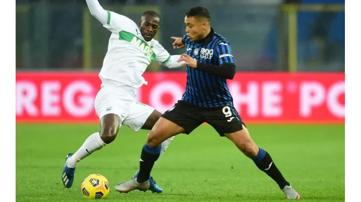 Entró al 60' y cinco minutos después, Luis Fernando Muriel le anotó al Sassuolo en la Serie A.