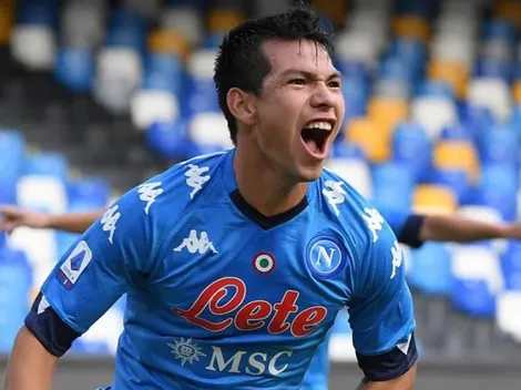 Con gol de Hirving Lozano, Napoli goleó a Cagliari