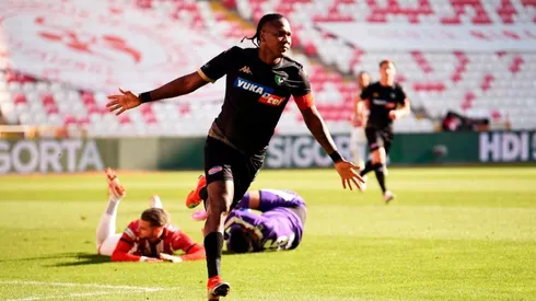 Hugo Rodallega, jugador del Denizlispor en Turquía.