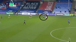 Desde ahí empezó a correr Eberechi Eze.