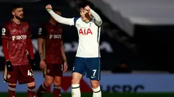 Sufre el Leeds de Bielsa: a puro toque, Son hizo el segundo del Tottenham