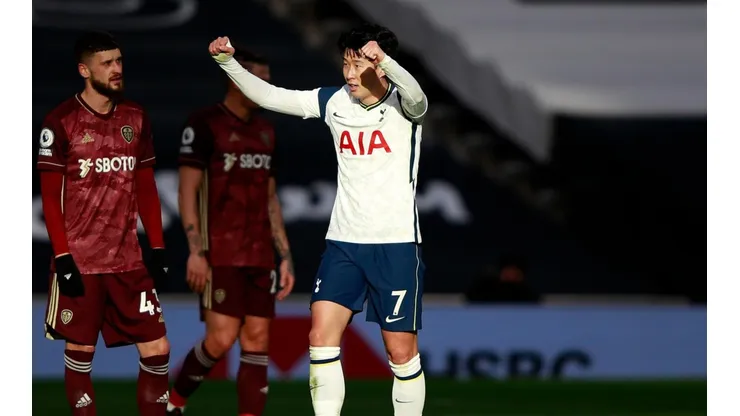 Sufre el Leeds de Bielsa: a puro toque, Son hizo el segundo del Tottenham