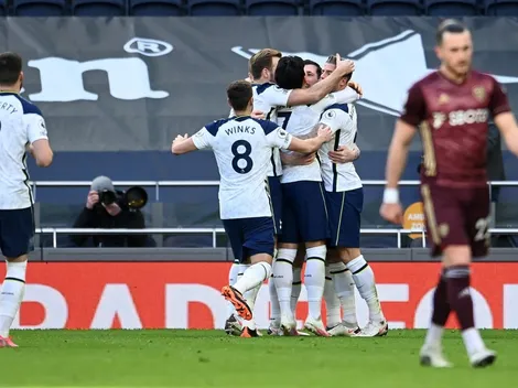 Tottenham le ganó 3 a 0 al Leeds y abrió el 2021 con una sonrisa
