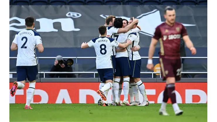 Tottenham le ganó 3 a 0 al Leeds y abrió el 2021 con una sonrisa