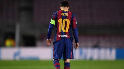 Lionel Messi, todavía jugador de Barcelona.