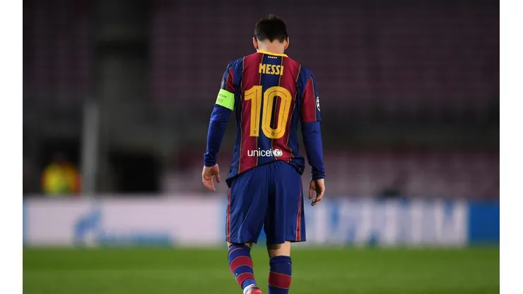 Lionel Messi, todavía jugador de Barcelona.