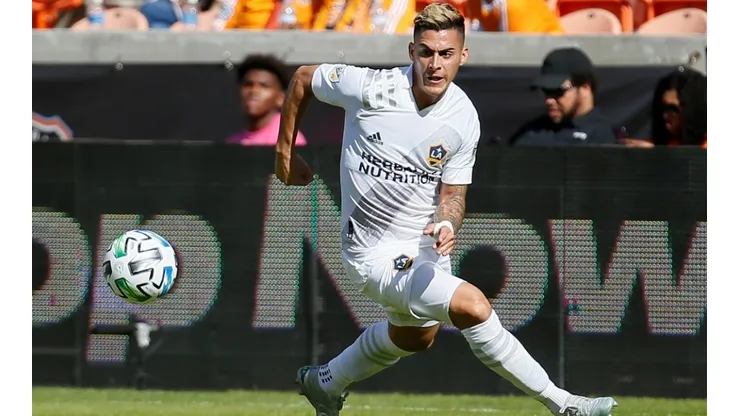 Cristian Pavón, delantero de Los Angeles Galaxy en 2020