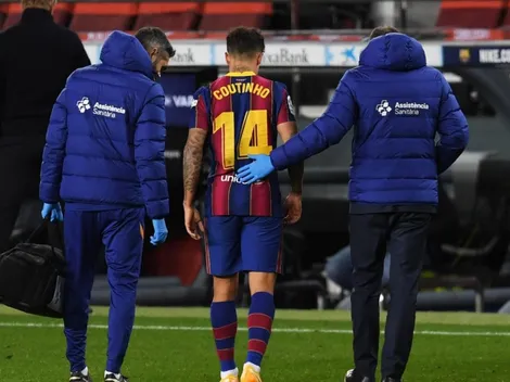 Es oficial: Barcelona saca a la luz el tiempo que Coutinho pasará fuera de las canchas