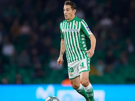 Andrés Guardado positivo en COVID-19
