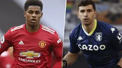 Manchester United vs. Aston Villa por la Premier League.