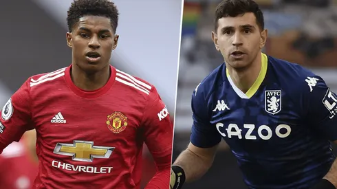Manchester United vs. Aston Villa por la Premier League.