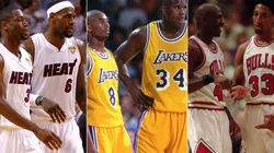 Heat, Lakers y Bulls