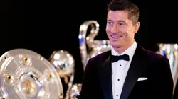 Lewandowski despidió el 2020 desde su cama y rodeado por todos los trofeos que ganó
