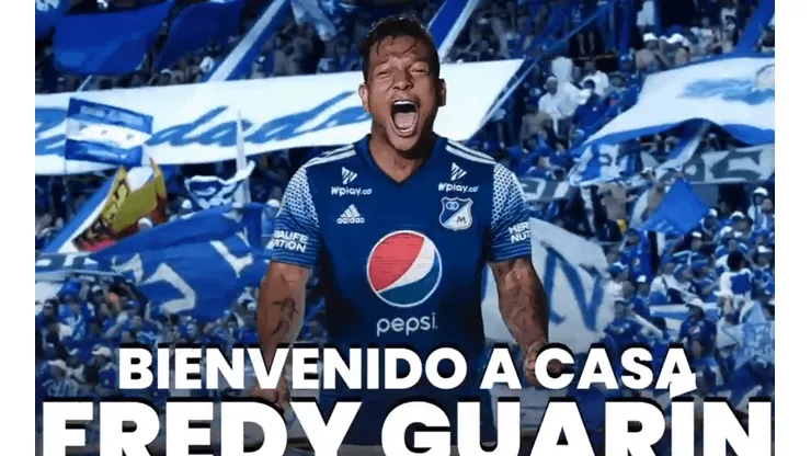 Así presentó Millonarios oficialmente a Fredy Guarin como nuevo jugador