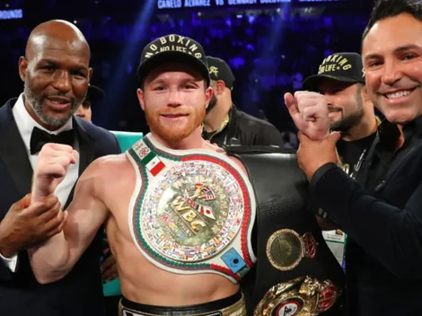 Óscar de la Hoya le envió una inesperada advertencia a Canelo Álvarez
