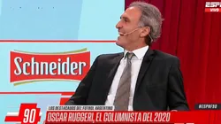 Mejor momento del 2020: Ruggeri ganó el premio al mejor panelista del año
