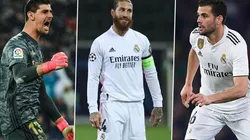 Sergio Ramos quiso burlarse de Courtois y terminó siendo trolleado por Nacho Fernández y el belga