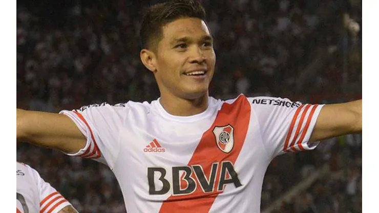 Teo supo vestir los colores de La Banda desde mitad del 2013 hasta mediados del 2015 (Foto: @RiverPlate)