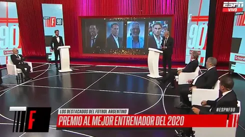 En F90 eligieron al mejor DT del 2020 en el fútbol argentino