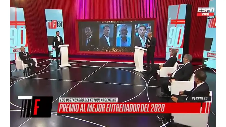 En F90 eligieron al mejor DT del 2020 en el fútbol argentino