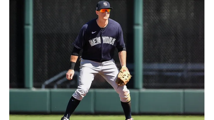 DJ LeMahieu jugó en 2020 por New York Yankees