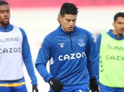 Cero y perdimos la cuenta: James volverá a estar ausente en el Everton