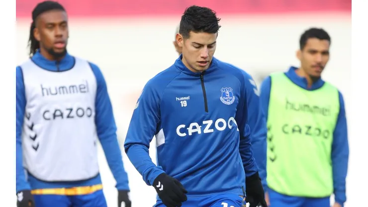 Cero y perdimos la cuenta: James volverá a estar ausente en el Everton