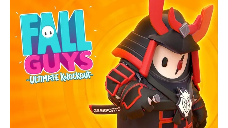 Primer vistazo de la skin de G2 Esports en Fall Guys ¡Se lanza esta semana!