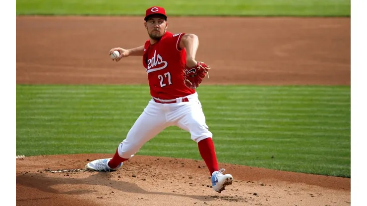 Trevor Bauer jugó en 2020 por Cincinnati Reds