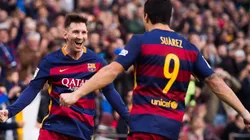 Lionel Messi y Luis Suárez