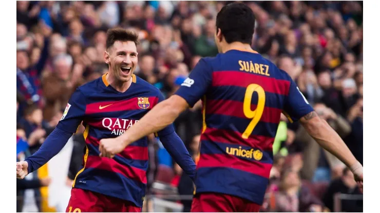 Lionel Messi y Luis Suárez