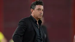 La primera formación que Gallardo paró pensando en Boca