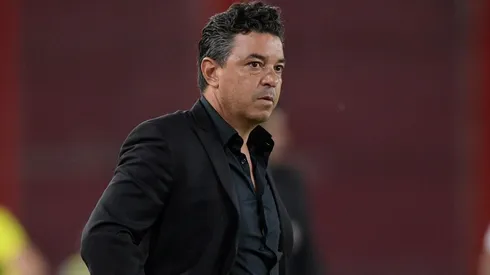 La primera formación que Gallardo paró pensando en Boca