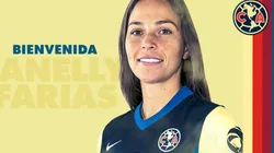 Janelly Farías, ex Chivas, presentada en Club América Femenil.