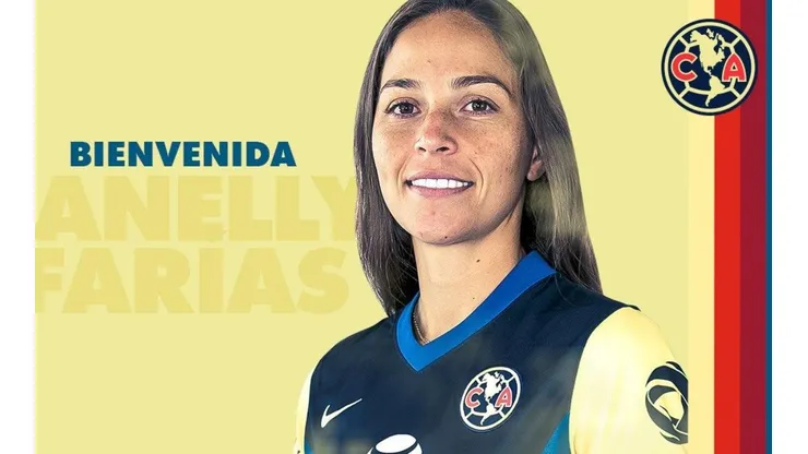 Janelly Farías, ex Chivas, presentada en Club América Femenil.