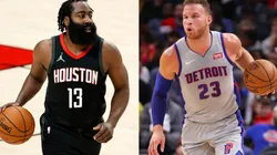 James Harden y Blake Griffin