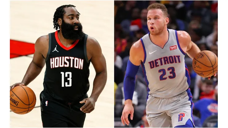 James Harden y Blake Griffin