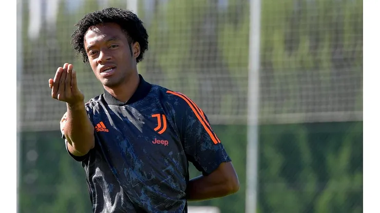 Juan Guillermo Cuadrado, jugador colombiano de la Juventus de Italia.