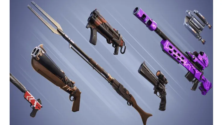 Anticipan la llegada de tres nuevas armas exóticas a Fortnite