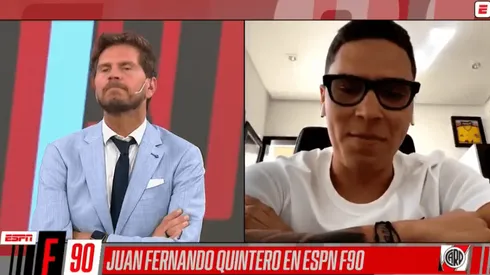 Foto de Sebastián Vignolo y Juanfer Quintero.