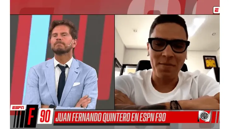Foto de Sebastián Vignolo y Juanfer Quintero.