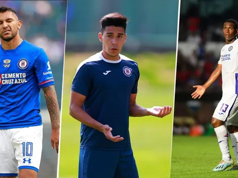 Los tres jugadores de Cruz Azul que no serían tenidos en cuenta para el Clausura 2021