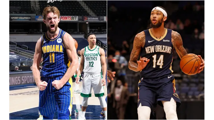 Domantas Sabonis y Brandon Ingram (Foto: Getty)
