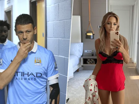 Evangelina Anderson mostró en Instagram su primera foto con Demichelis