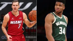 Miami Heat vs. Milwaukee Bucks juegan por una nueva fecha de la NBA 2020-21 este martes (Getty Images)