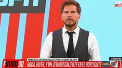 Vignolo sobre una posible final Boca-River: "Yo creo que los hinchas quieren pero no quieren"