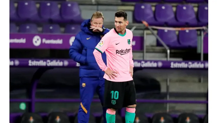 Koeman sobre Messi en el PSG: "Decidirá su futuro sin depender de un entrenador"